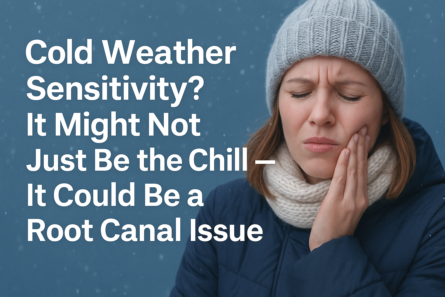 Cold Weather Sensitivity? It Might Not Just Be the Chill—It Could Be a Root Canal Issue